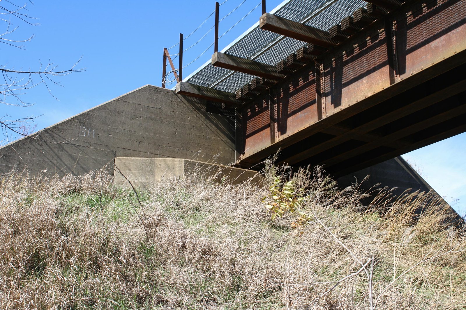 West abutment